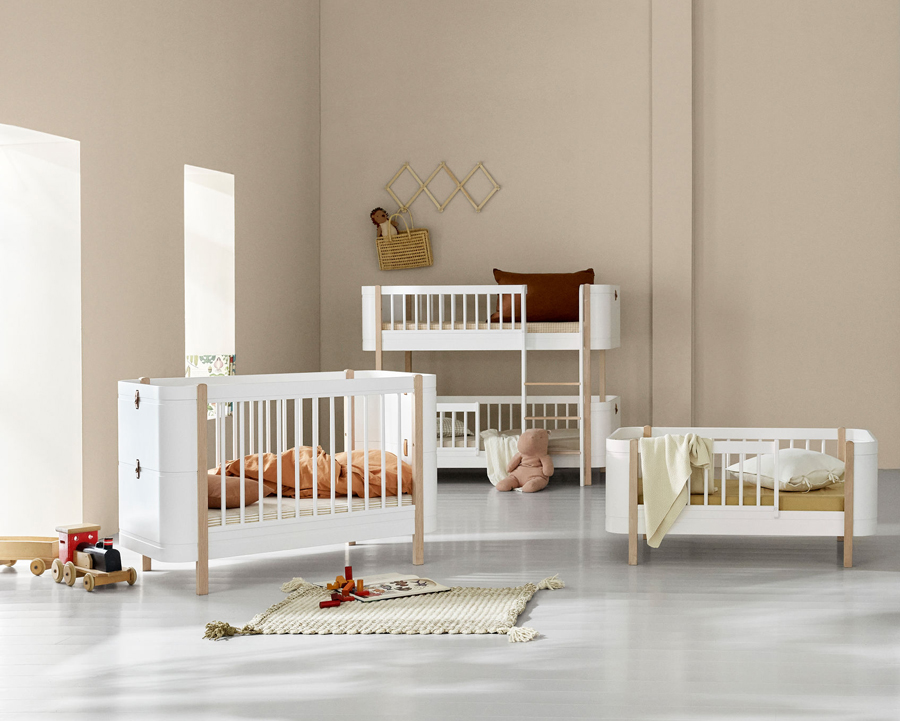 Cunas de bebé que se convierten en camas - Puericultura y seguridad para  bebés
