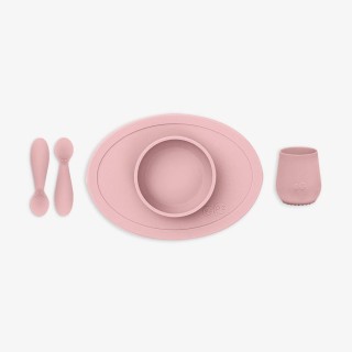 Set primeros alimentos EZPZ Rosa empolvado (+6 meses)