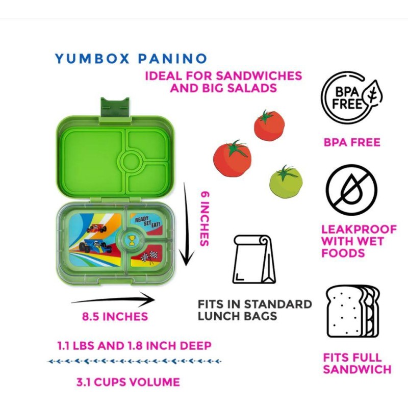 Yumbox caja porta alimentos hermética Panino Fifi Pink | Pinpi