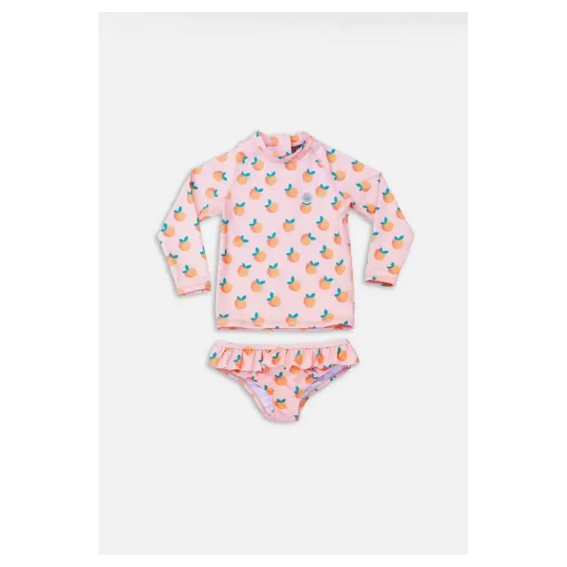 Bañador niña Anti UV 2 piezas - Sweet Peach 1-2 años | Pinpi