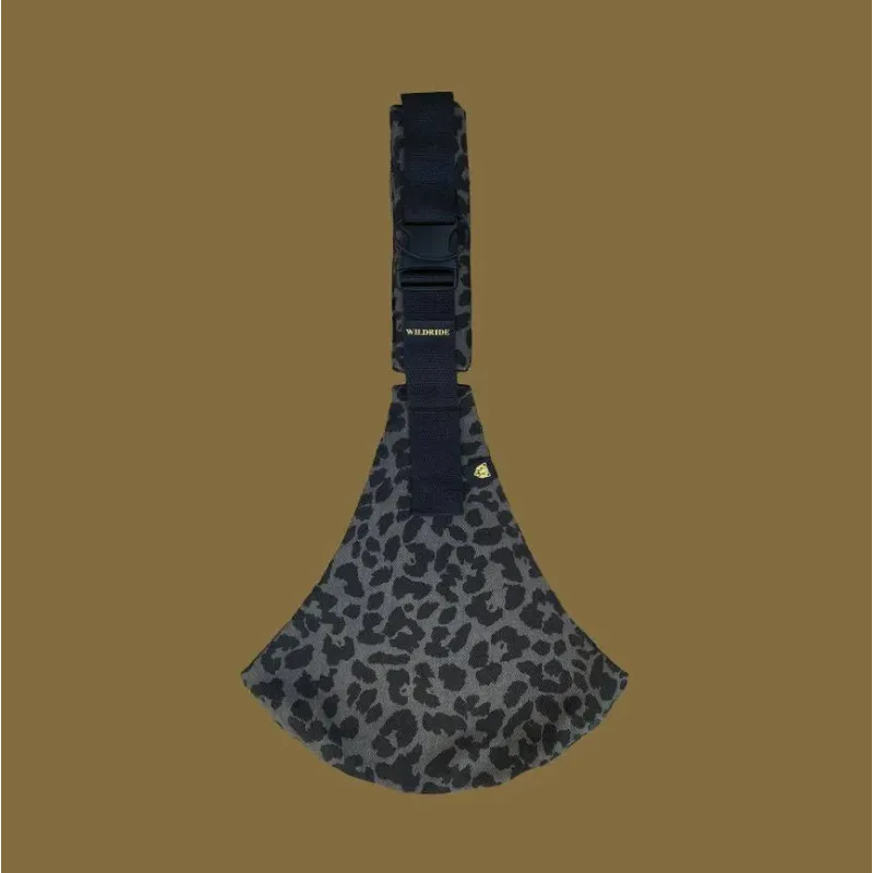 Portabebé Bandolera Wildride Print Grey Leopard | Pinpi