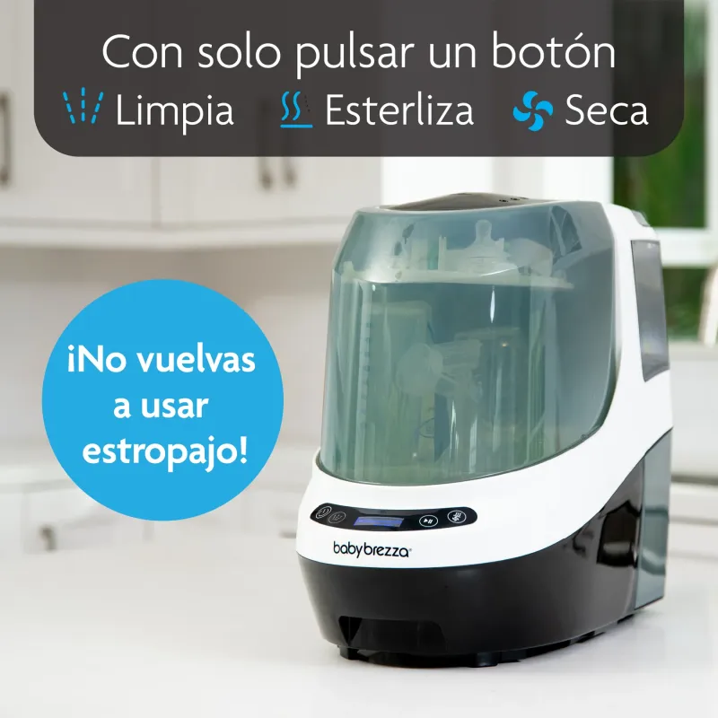 Bottle Washer Pro: lava, esteriliza y seca